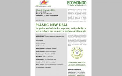 Disponibili gli atti del nostro convegno “PLASTIC NEW DEAL” svolto nell’ambito di Ecomondo 2021