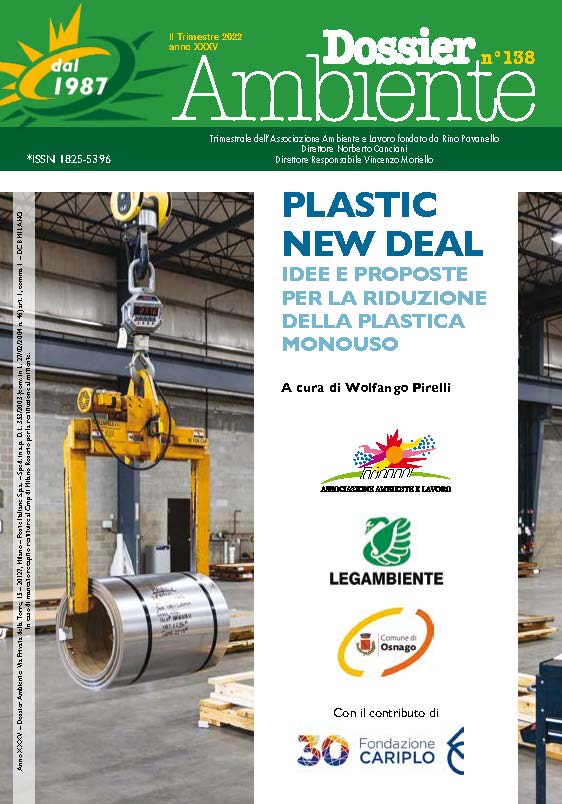 Dossier Ambiente 138 – Plastic New Deal. Idee e proposte per la riduzione della plastica monouso