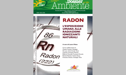 Pubblicato Dossier Ambiente n. 151 “RADON. L’esposizione umana alle radiazioni ionizzanti naturali”