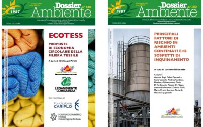 Ambienti Confinati ed ECOTESS, abbonati subito per ricevere i primi due numeri di Dossier Ambiente del 2025