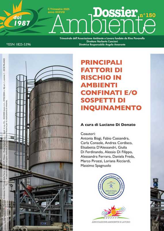 Dossier Ambiente 150 - Principali fattori di rischio in ambienti confinati e/o sospetti di inquinamento