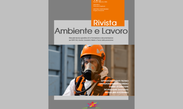 Rivista Ambiente e Lavoro n. 92/2026